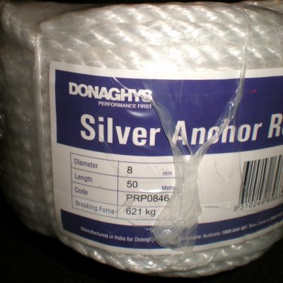 Silver Rope Anchor Pack 8mm X 50Mtr