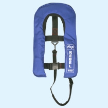 Manual Inflatable Child Blue Lifejacket